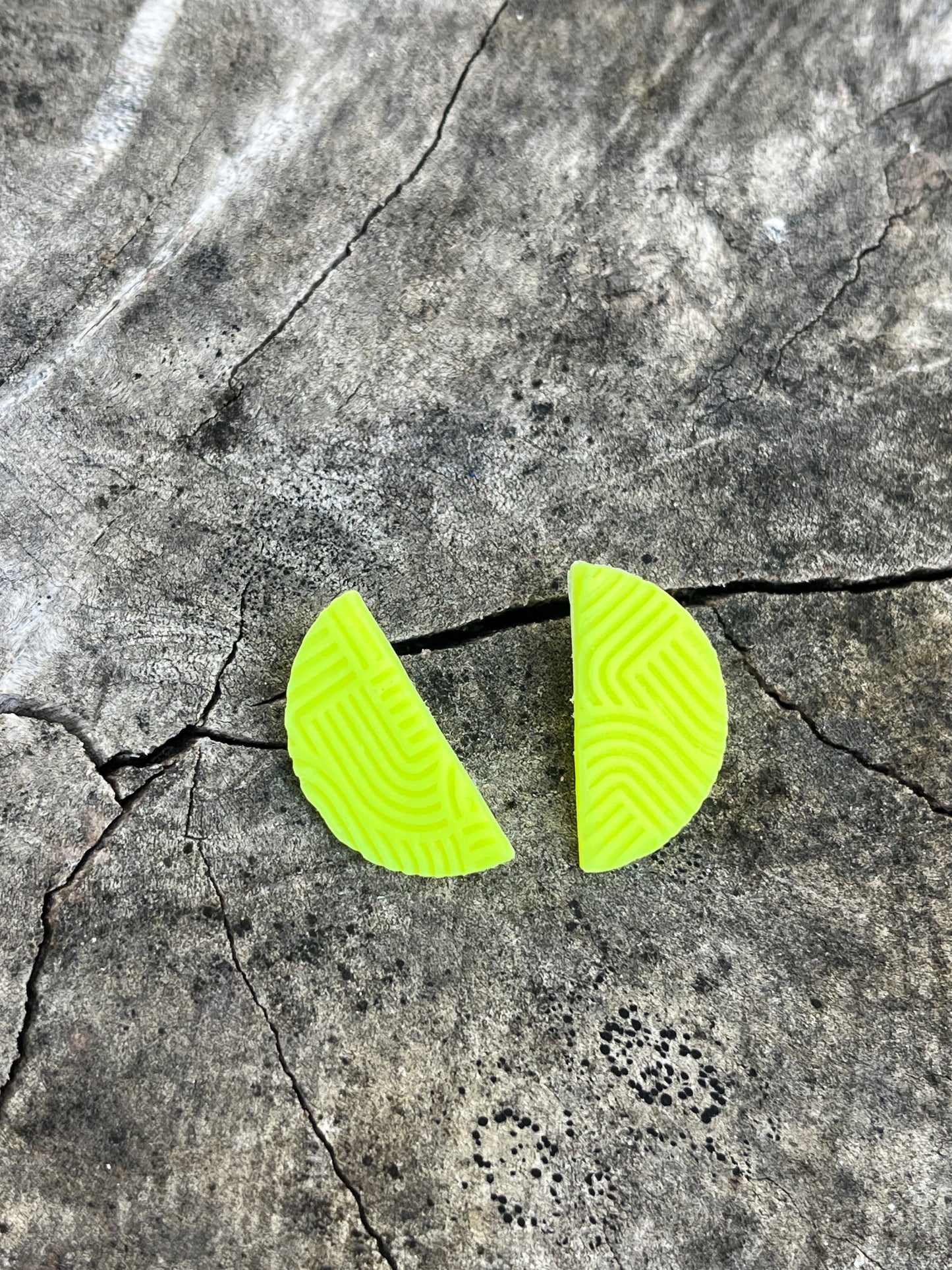 Neon Stud earrings