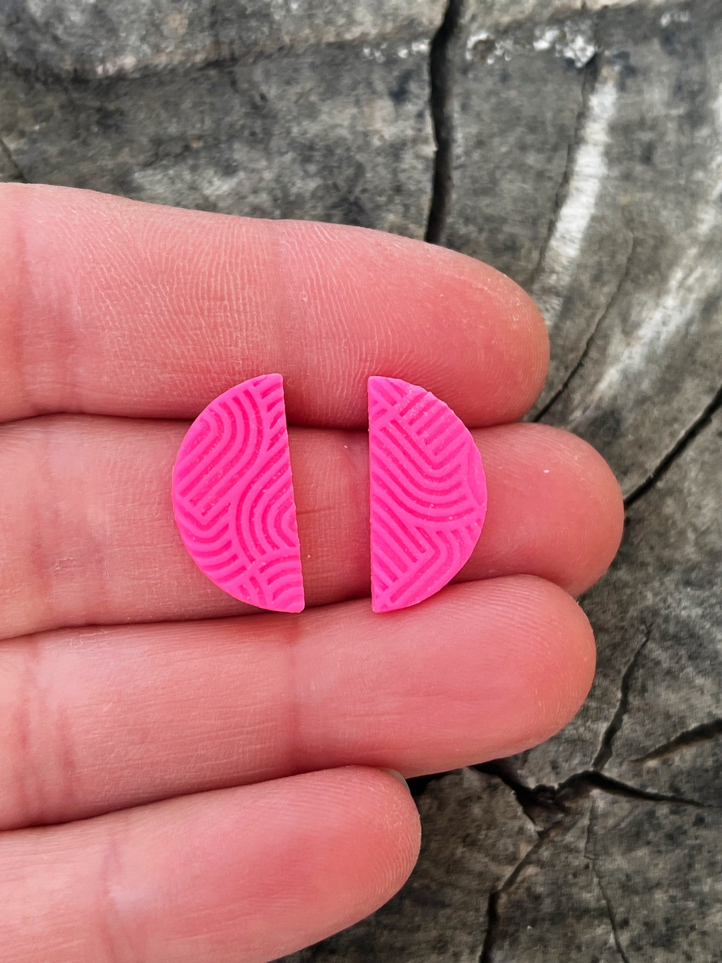 Neon Stud earrings