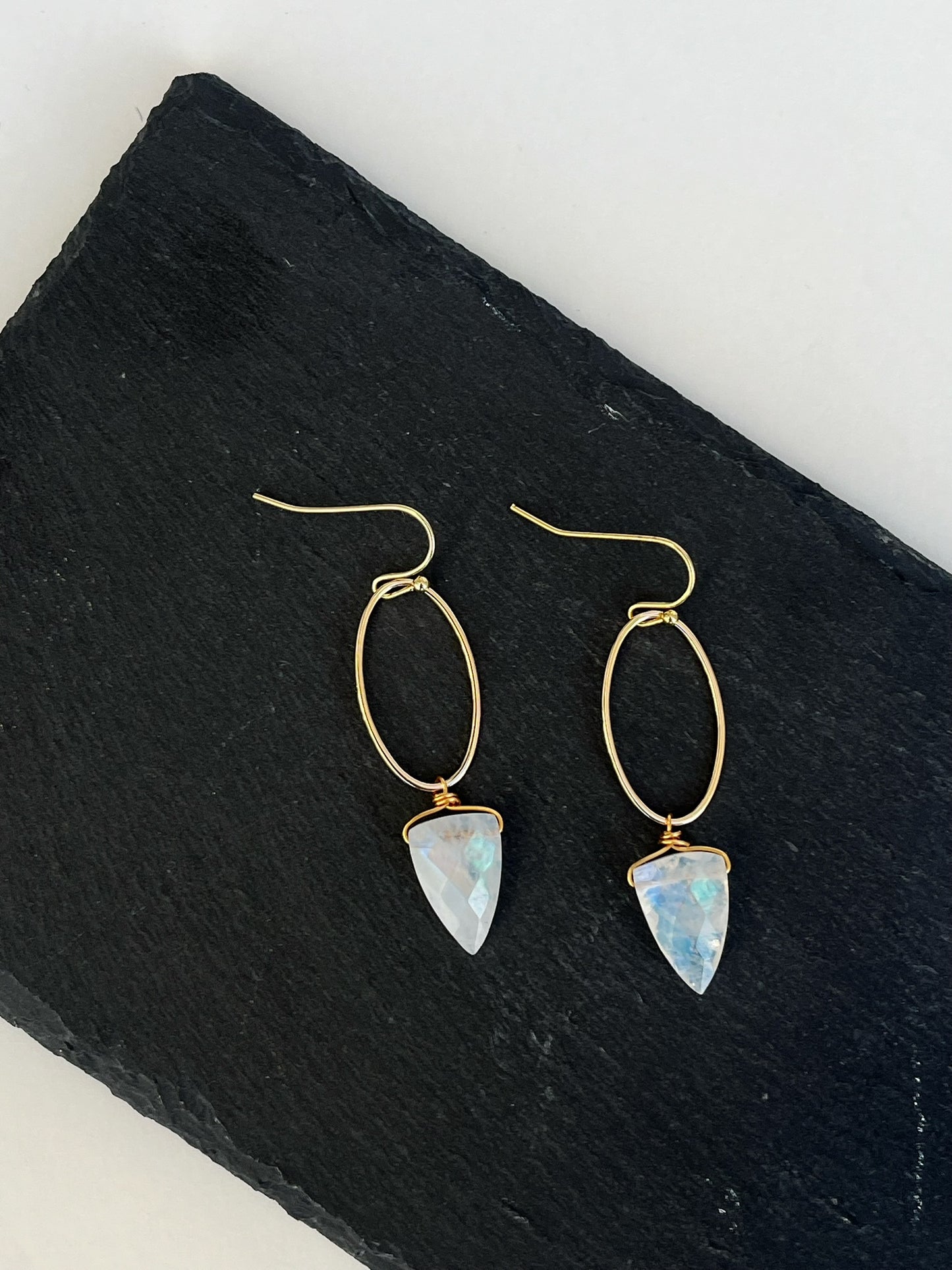 Moonstone Drops - Kybalion Jewellery