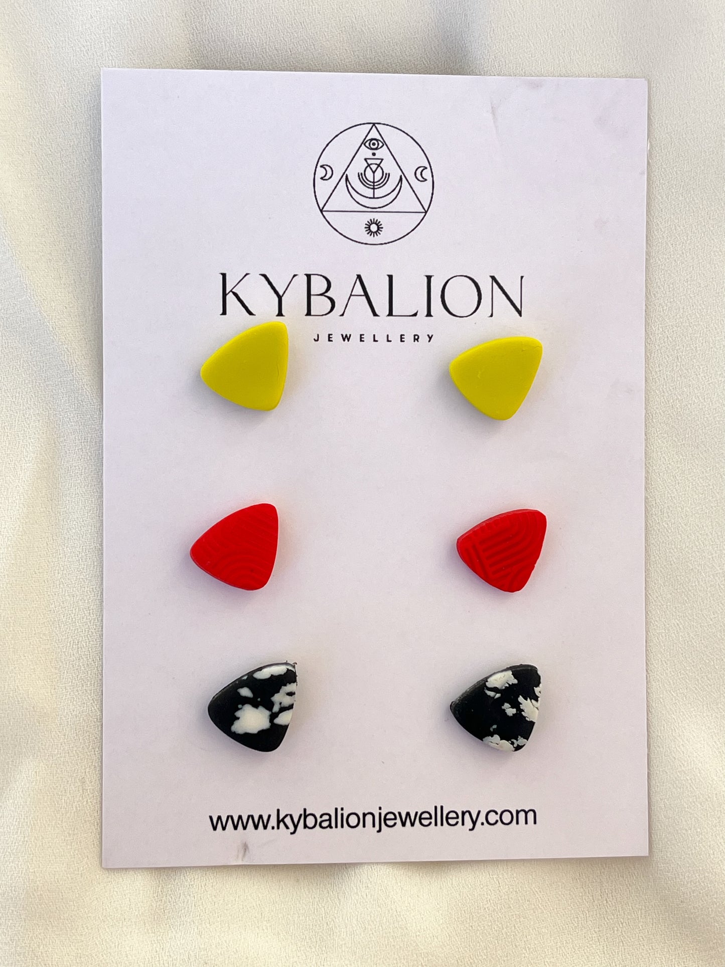 Stud Earrings -Pack of 3