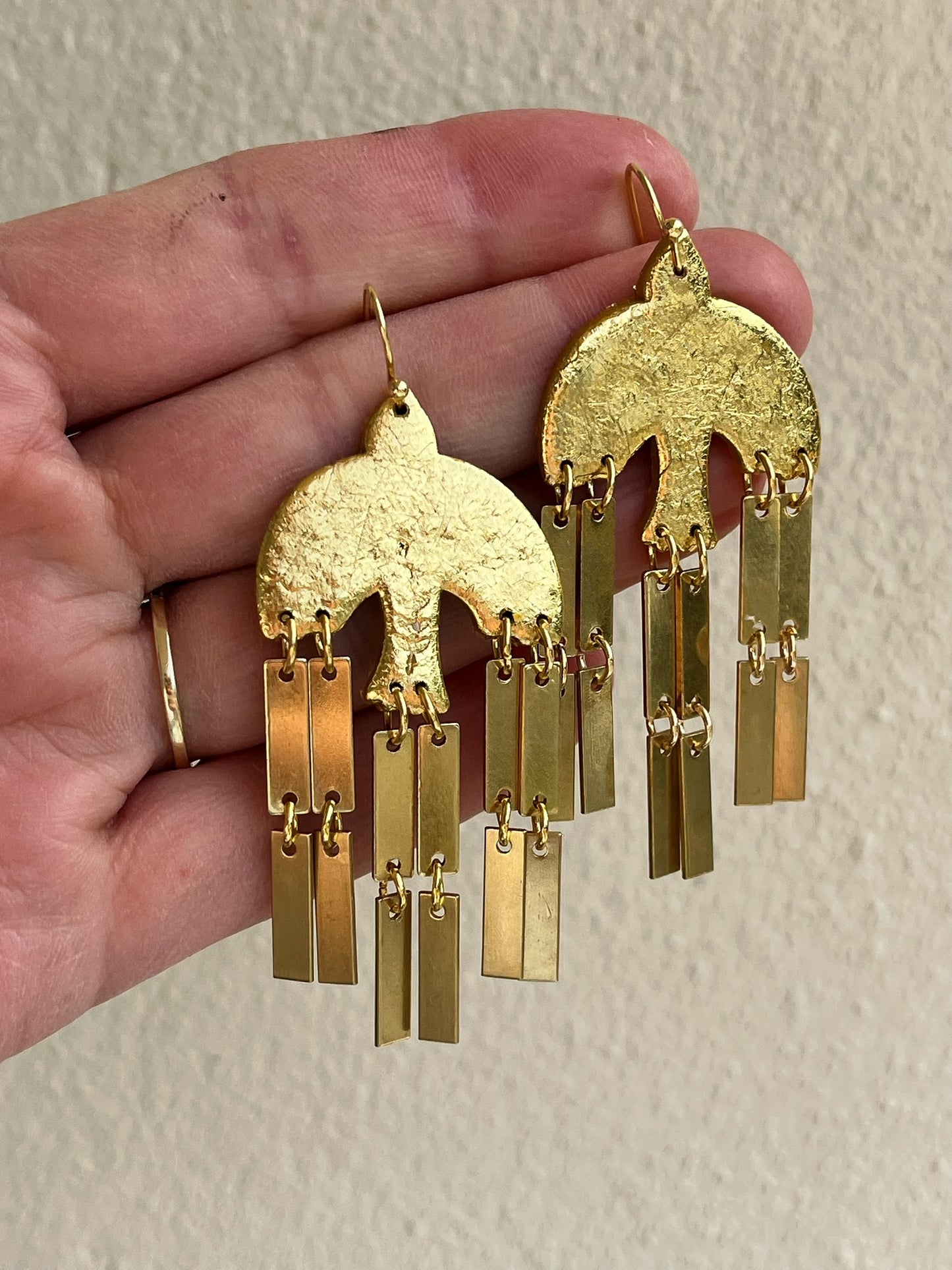 Wings of Light earrings