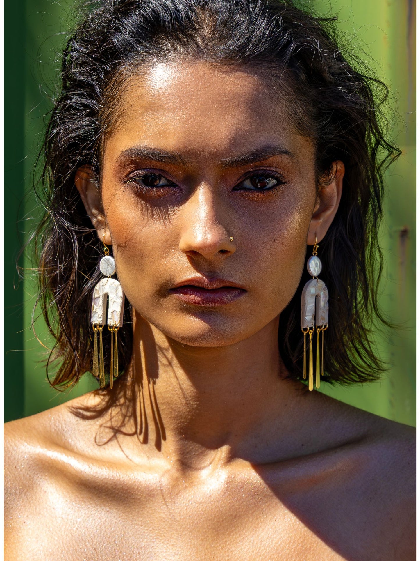 Sandy Beach Fringe Earrings