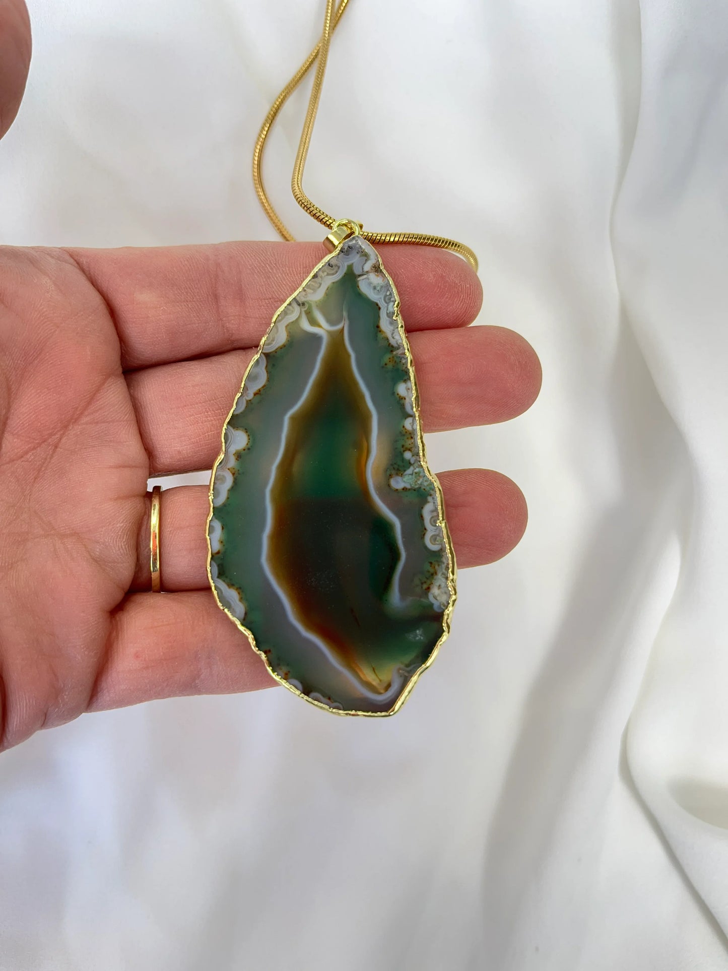 Agate Pendant - Kybalion Jewellery