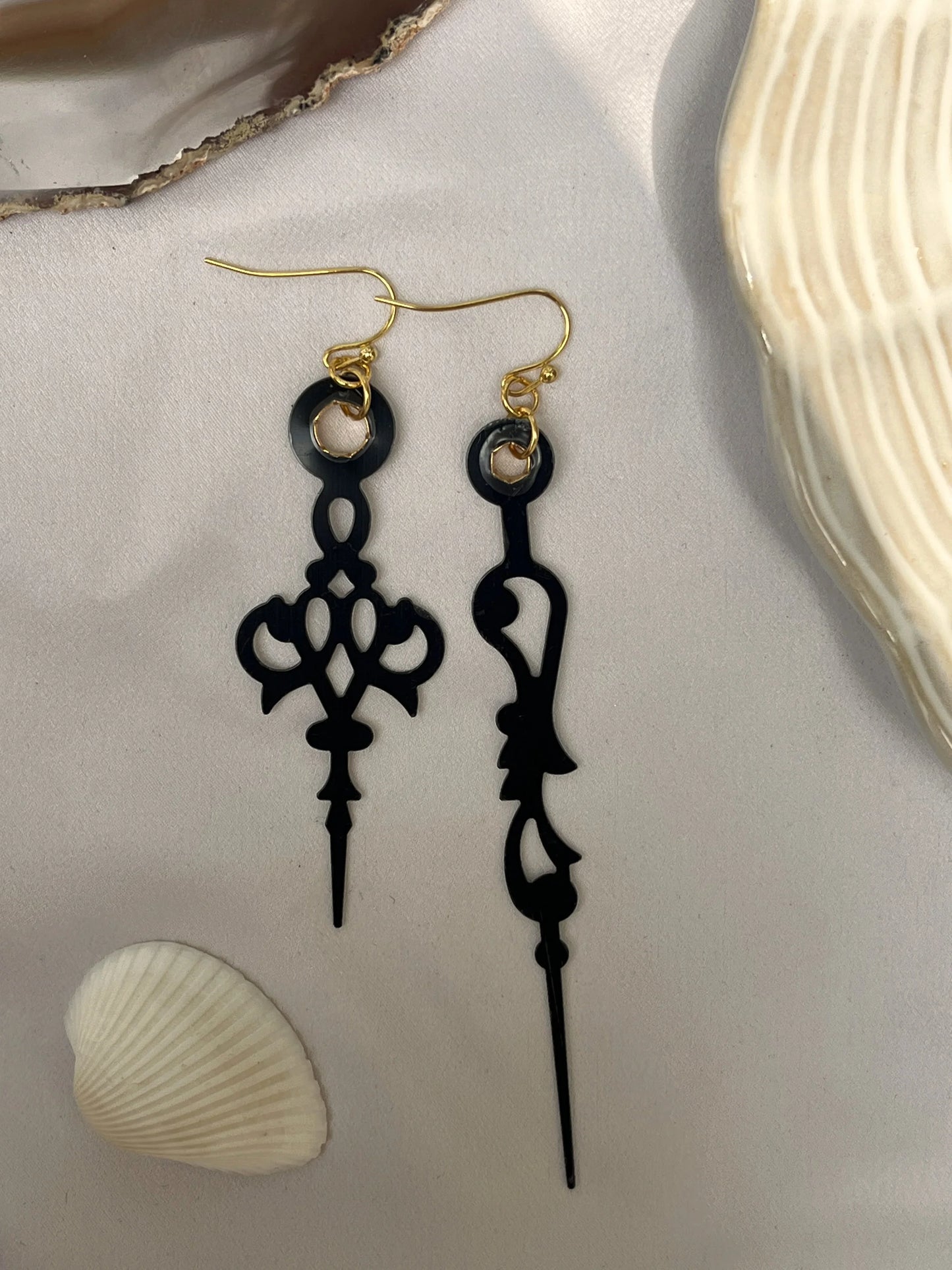 Clock Hands Earrings - Kybalion Jewellery