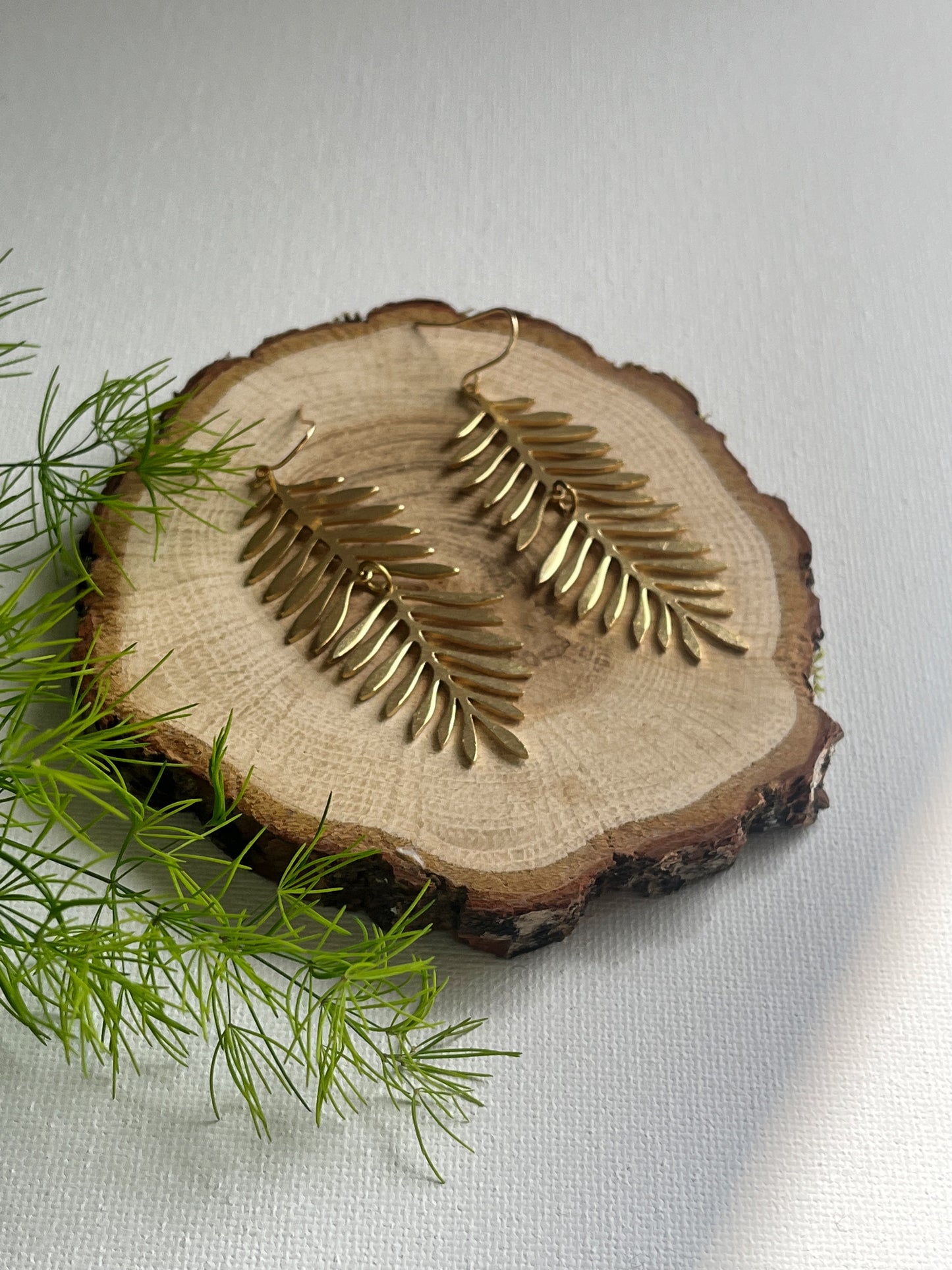 Fern Earrings - Kybalion Jewellery