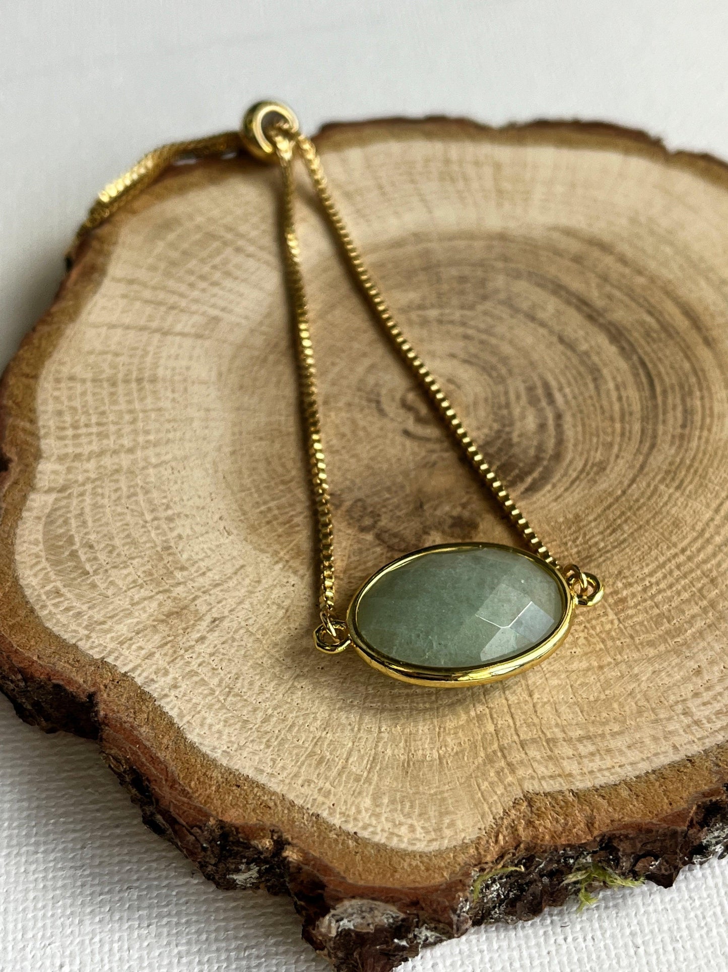 Gemstone Bezel Bracelet - Kybalion Jewellery
