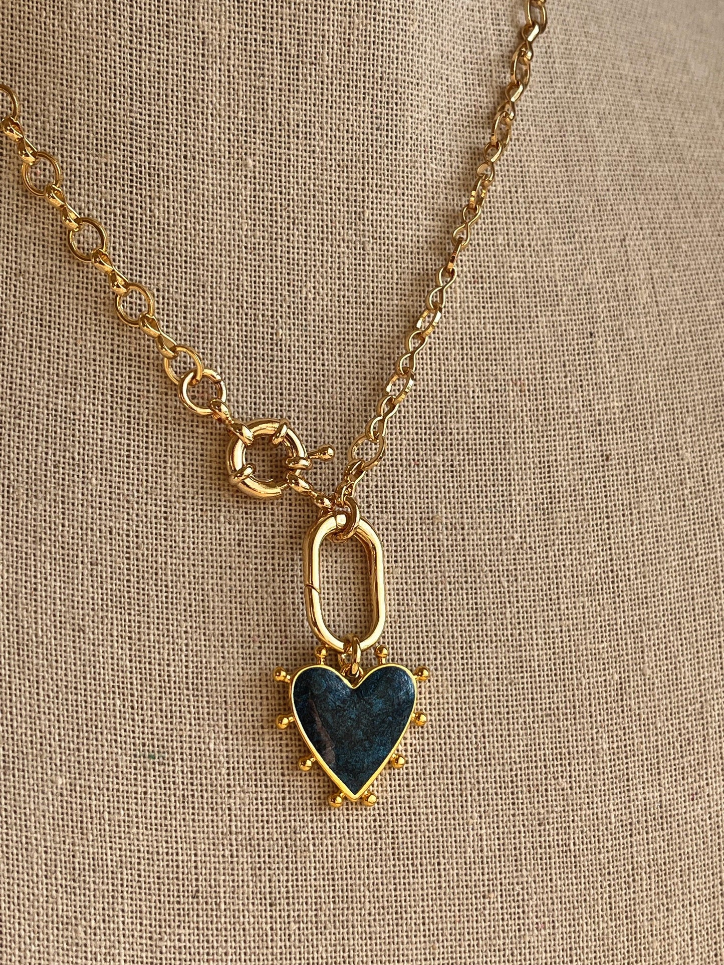 Red Heart Necklace - Kybalion Jewellery