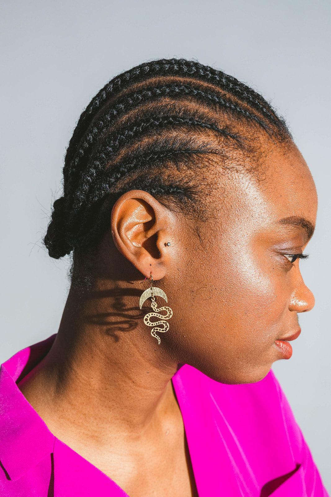 Serpent Earrings - Kybalion Jewellery