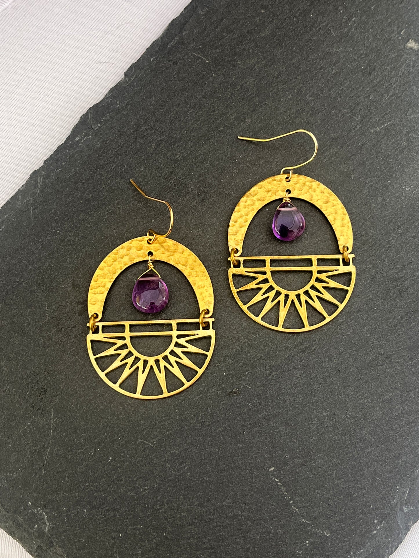 Sunbeam - amethyst - Kybalion Jewellery