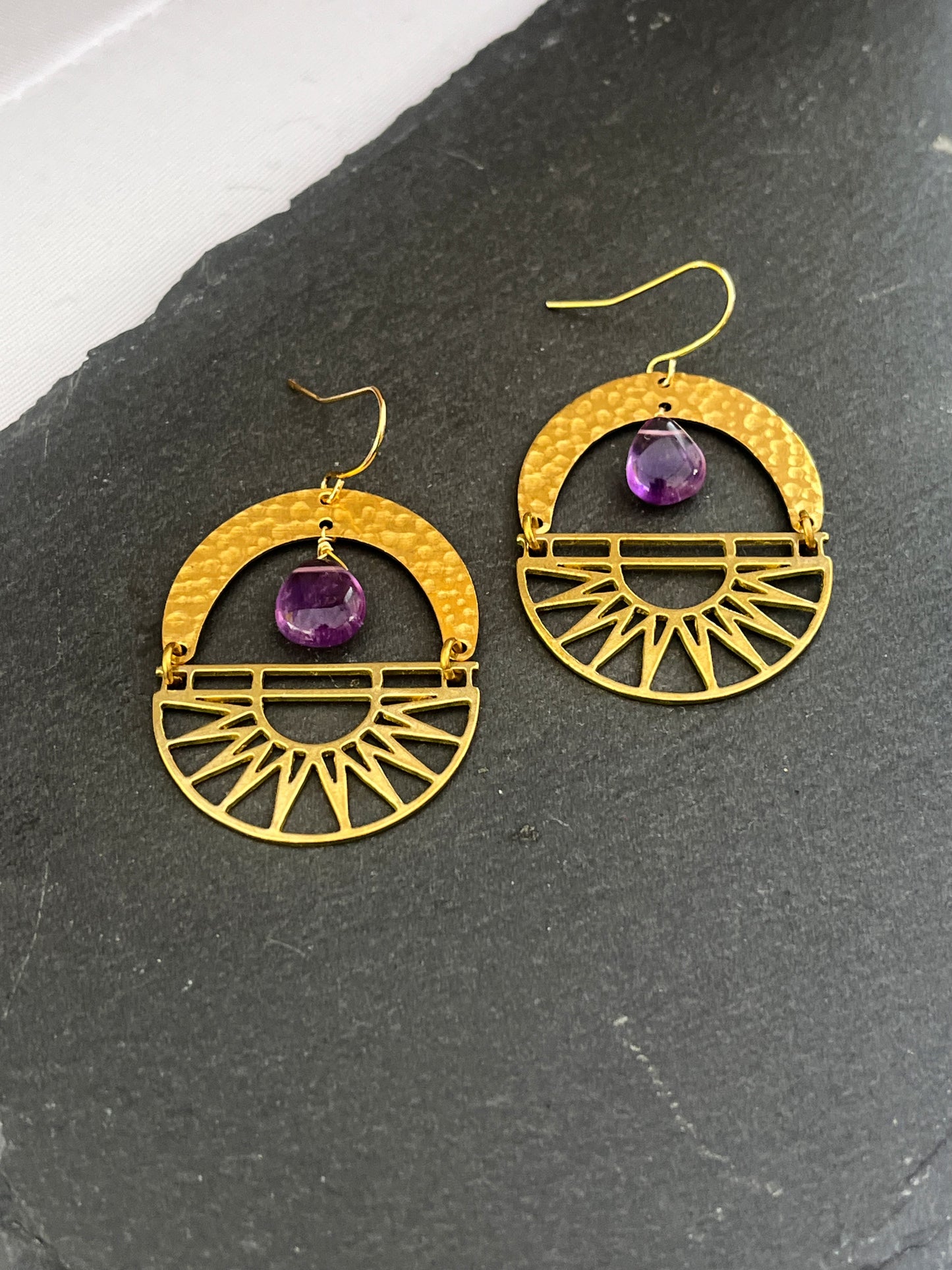 Sunbeam - amethyst - Kybalion Jewellery