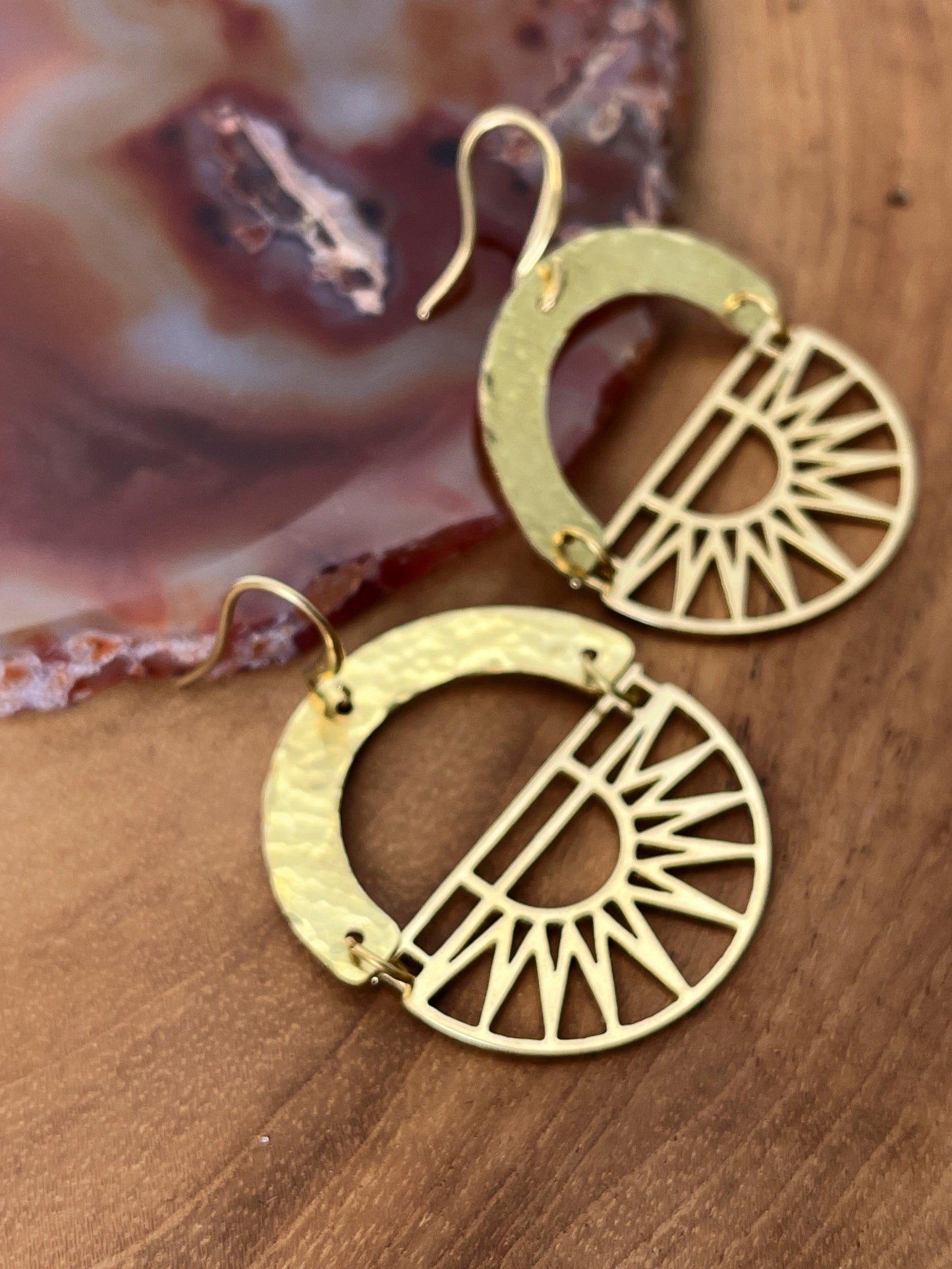 Sunbeam Earrings - Kybalion Jewellery