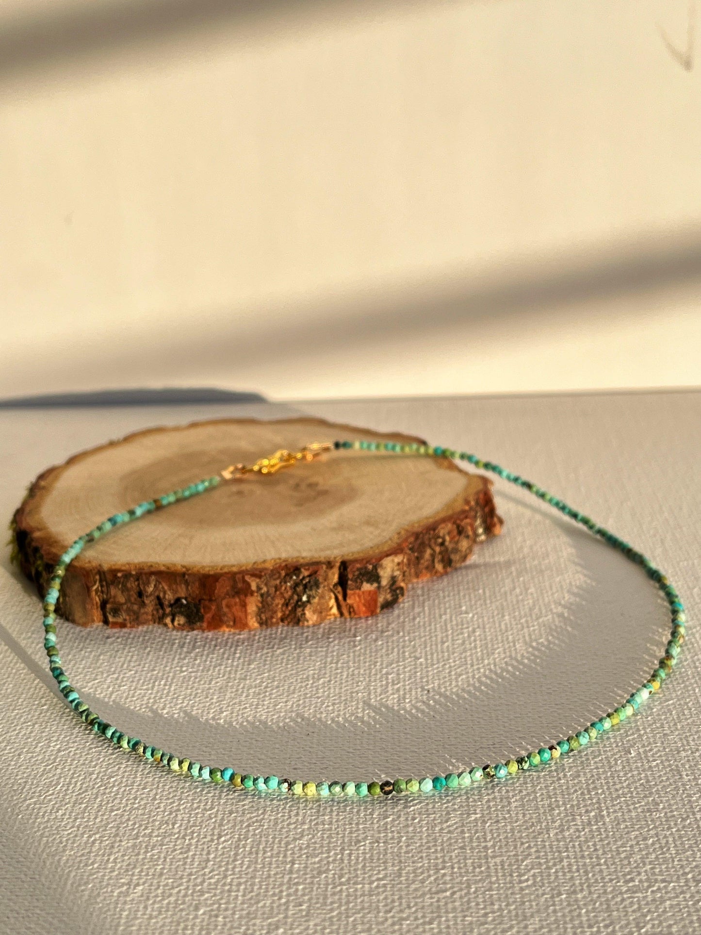 Turquoise Beaded Necklace - Kybalion Jewellery