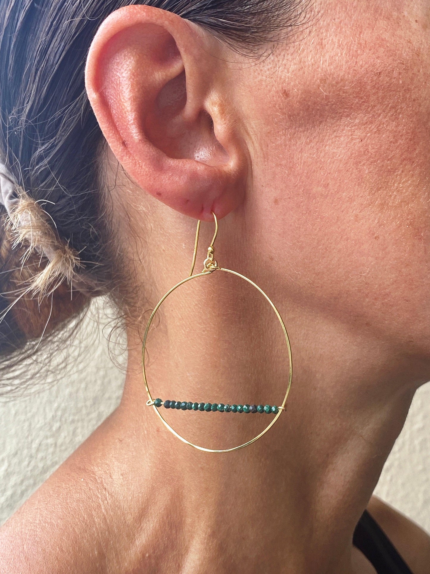 Atlantis Hoops - Kybalion Jewellery