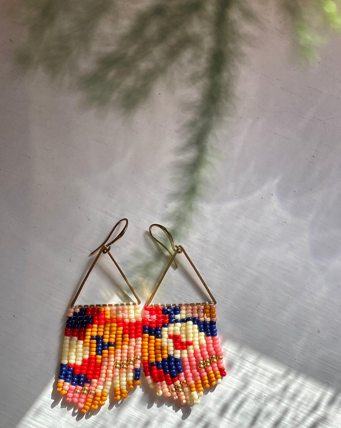 Handwoven Samhain Earrings - Kybalion Jewellery