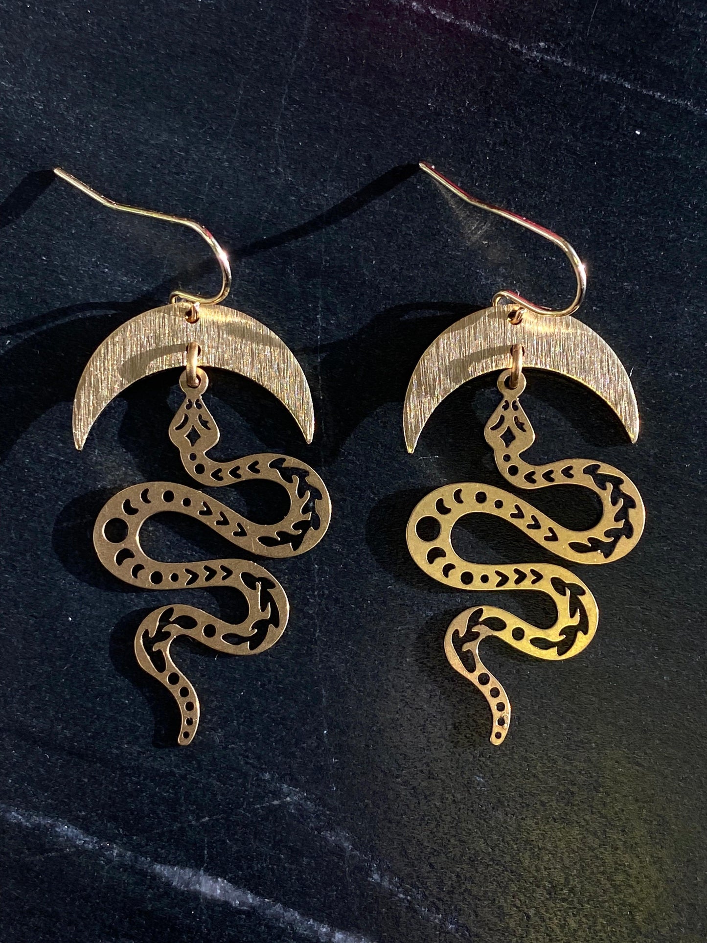 Serpent Earrings - Kybalion Jewellery