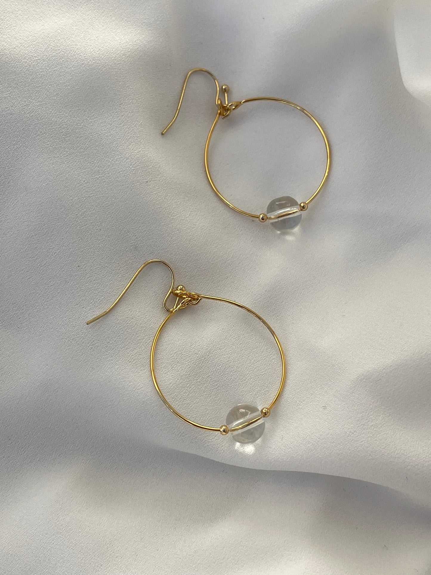 Crystal Ball Earrings