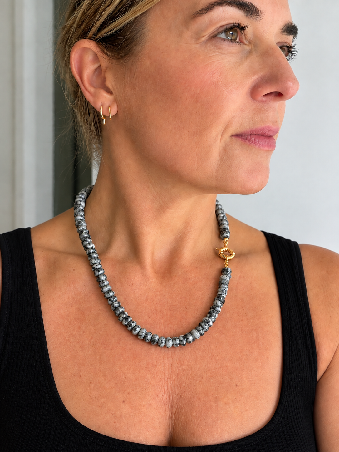 Larvikite Necklace