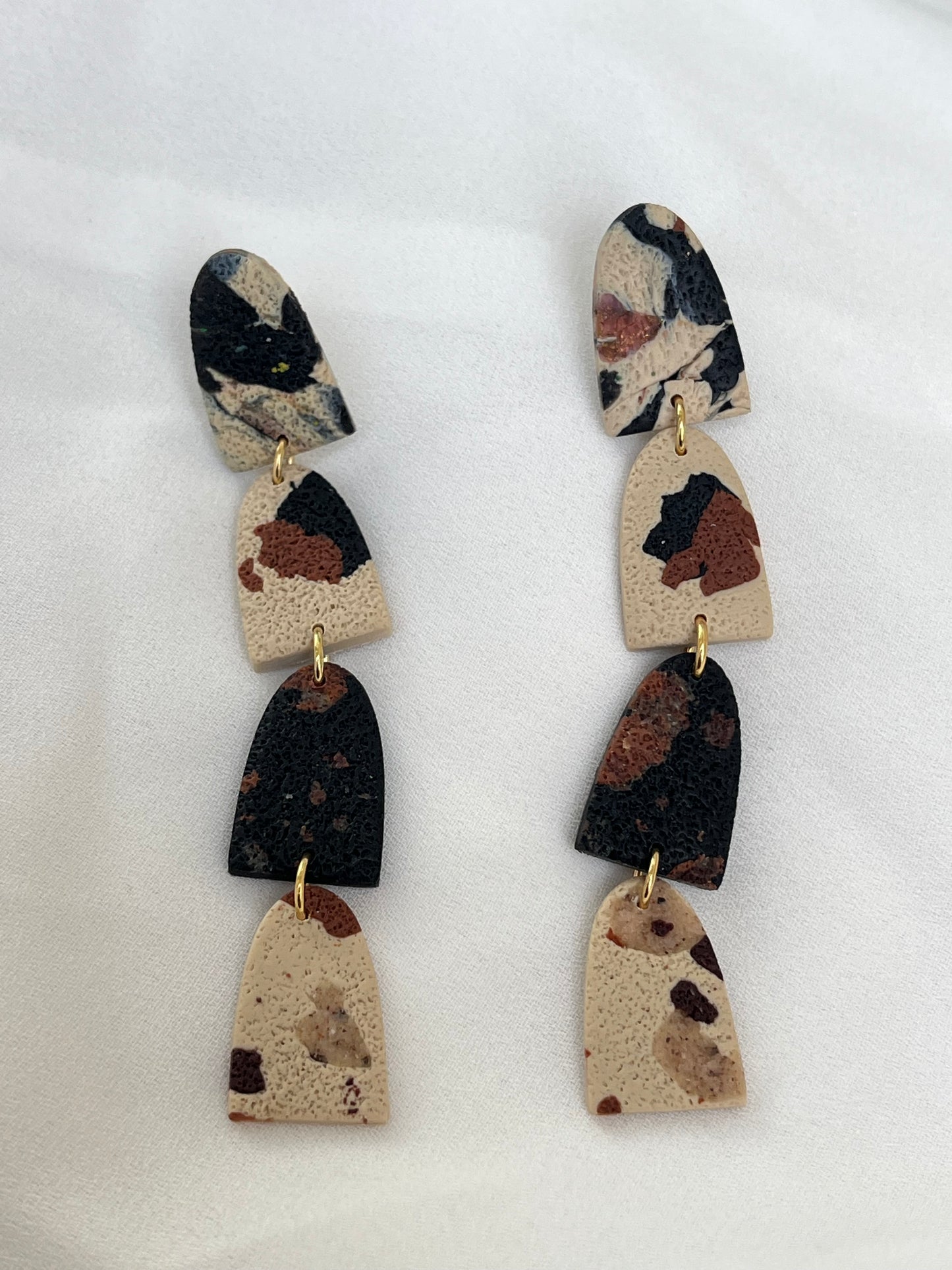 Leopard Print Earrings - Kybalion Jewellery