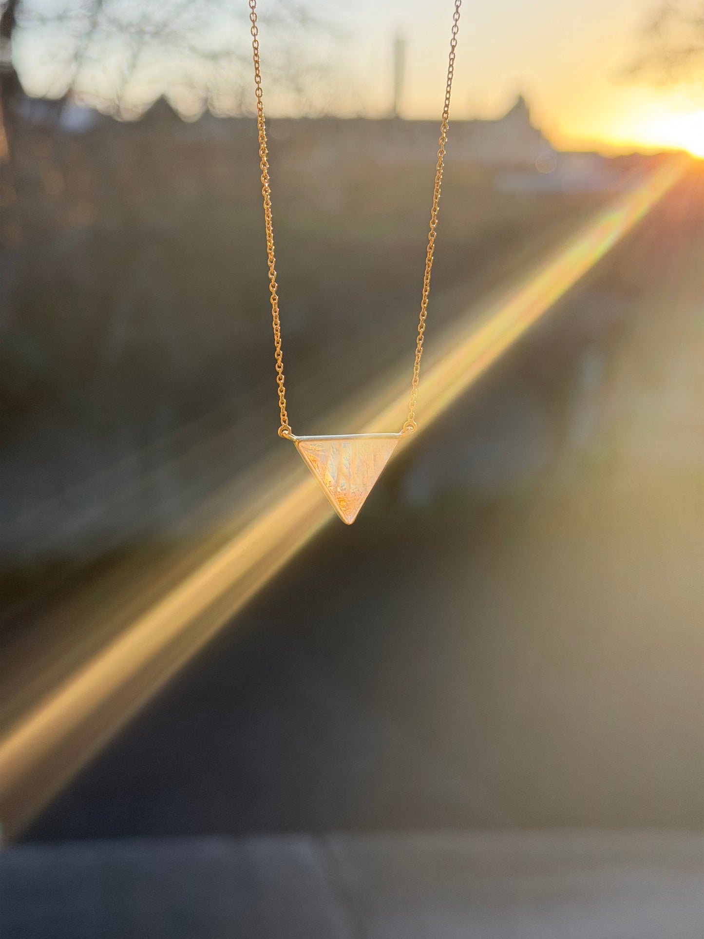 Trinity Necklace - Lapis/Malachite/Rose Quartz/Clear Quartz/Amethyst