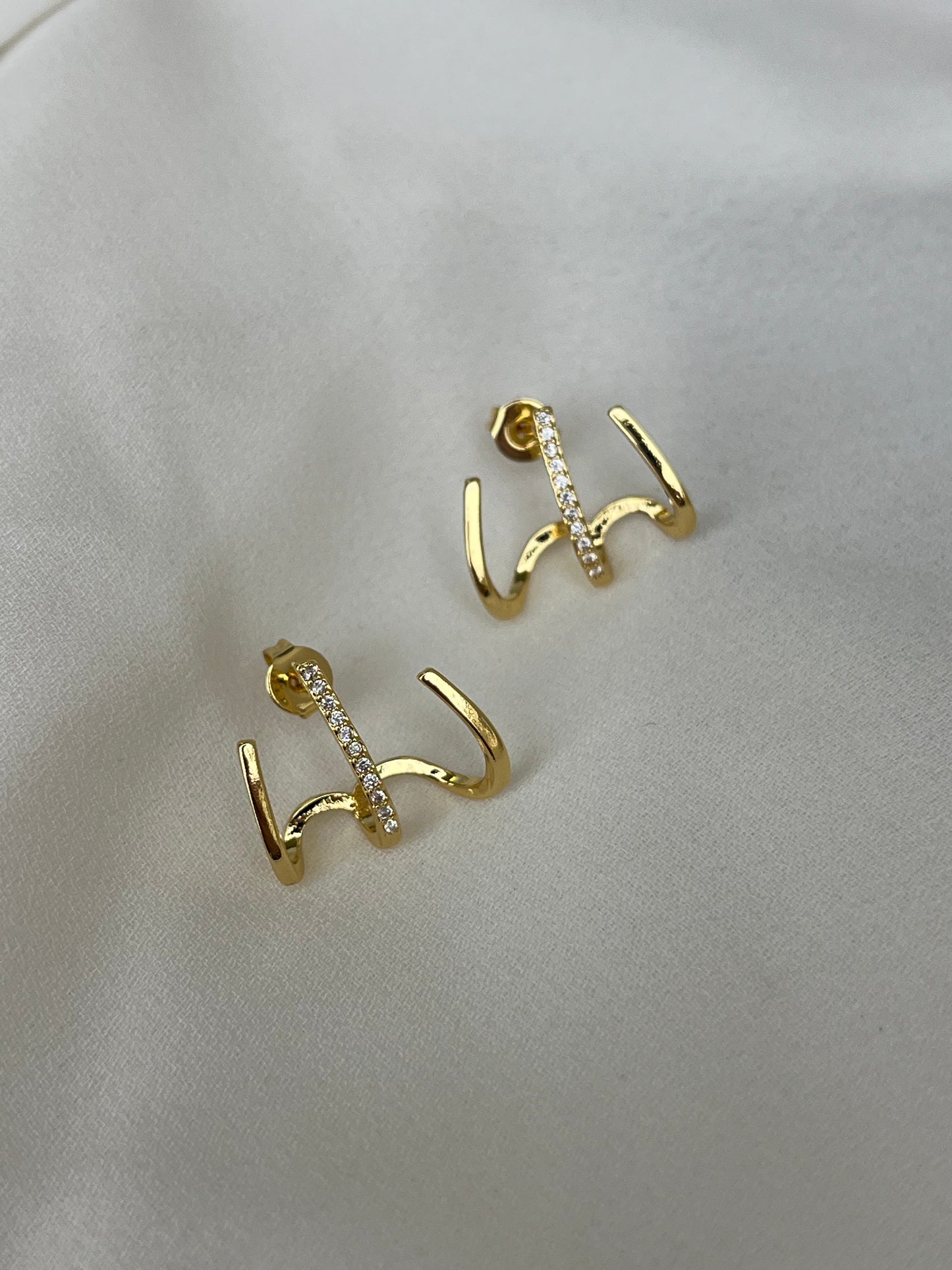 3 pronged Cuff earring - Kybalion Jewellery