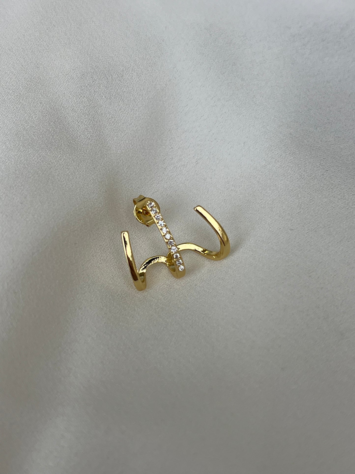 3 pronged Cuff earring - Kybalion Jewellery