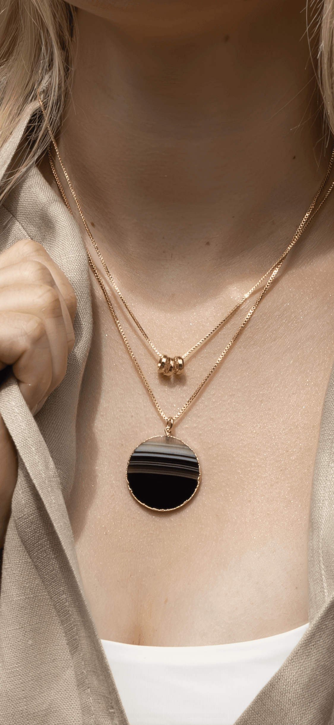 3 Rings Chain - Kybalion Jewellery