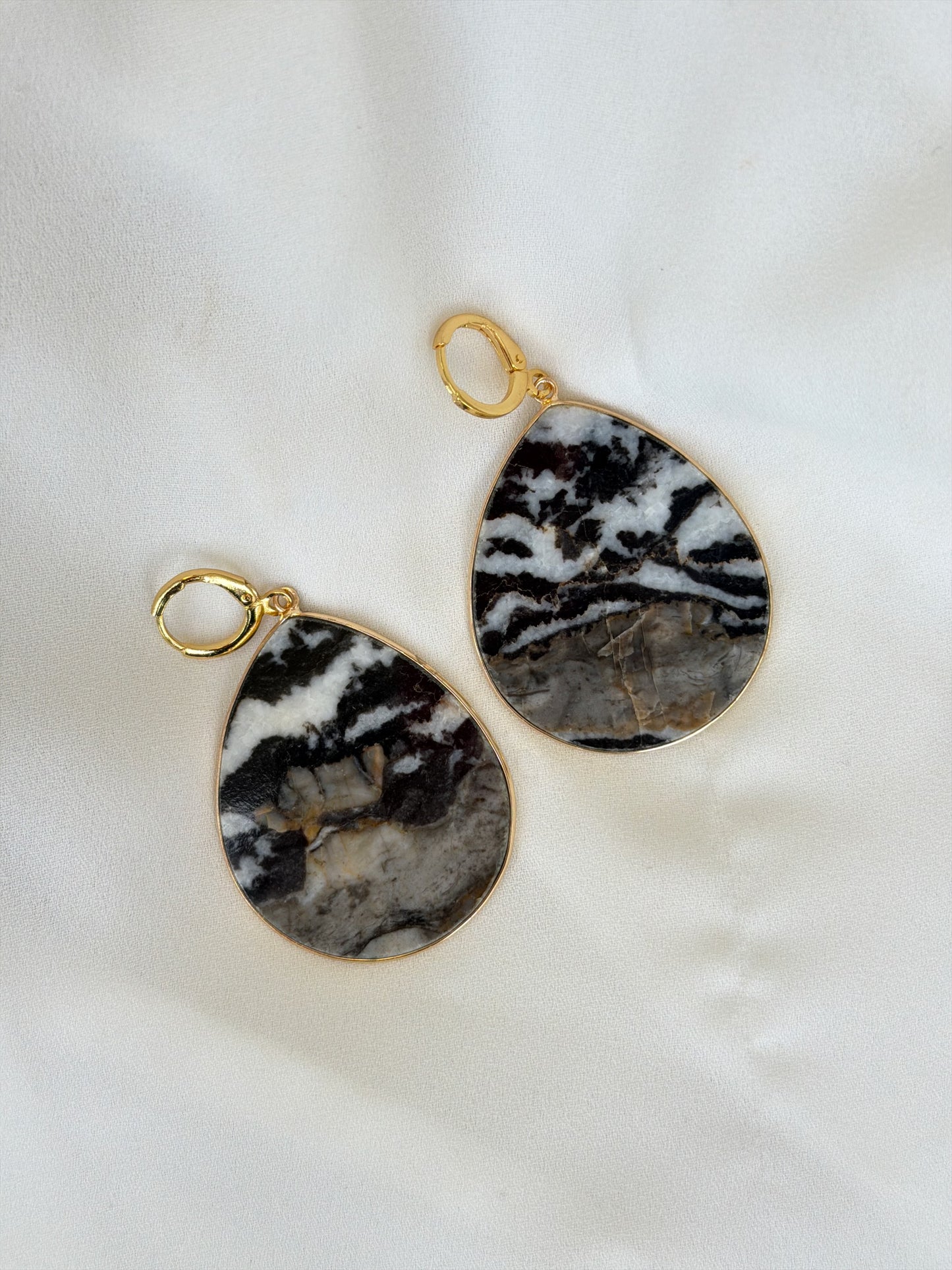 Zebra Jasper Earrings
