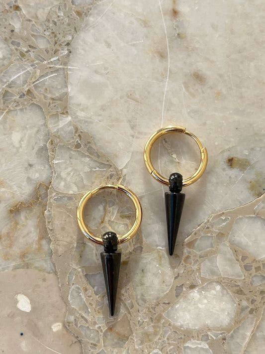 Dark Matter Huggies - Kybalion Jewellery