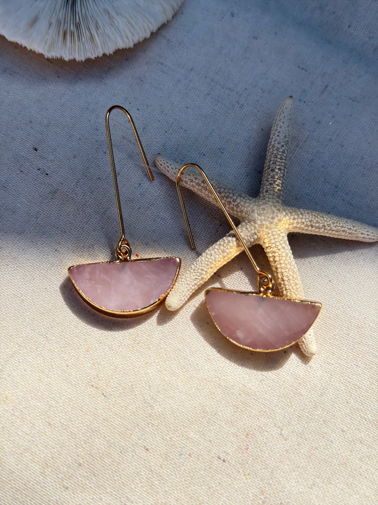 Pink Moon Earrings