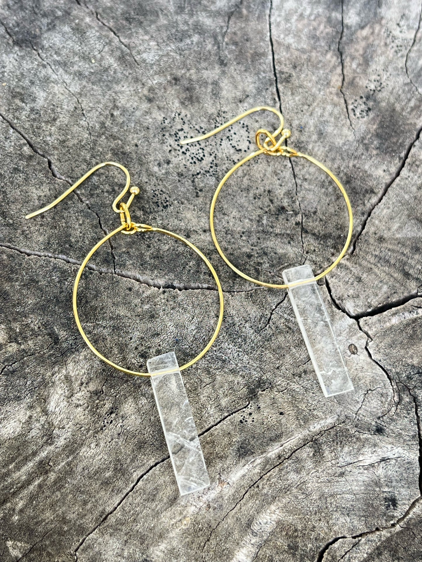 Clear Quartz drops - Kybalion Jewellery