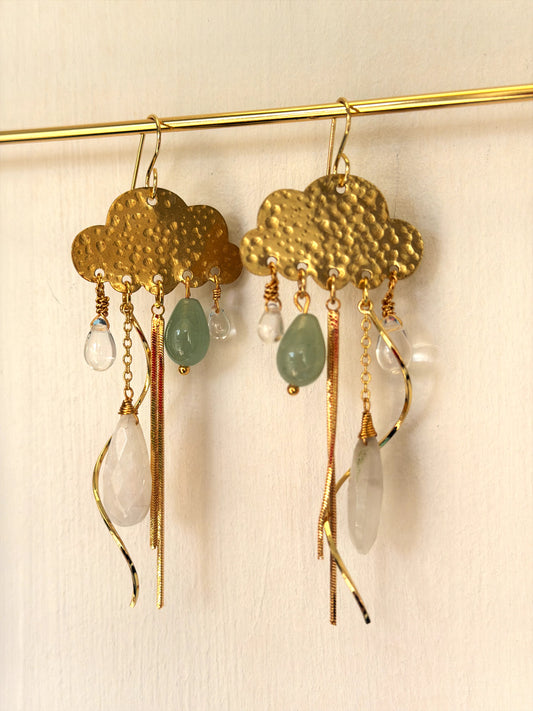 Cloud Twist Earrings