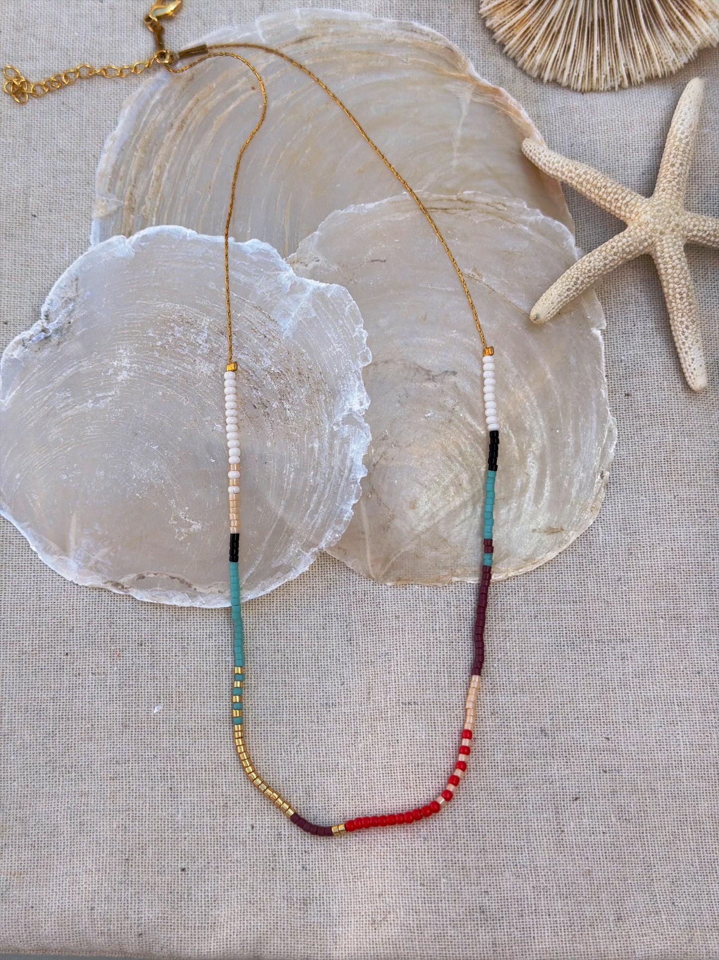 Beaded Layering necklace