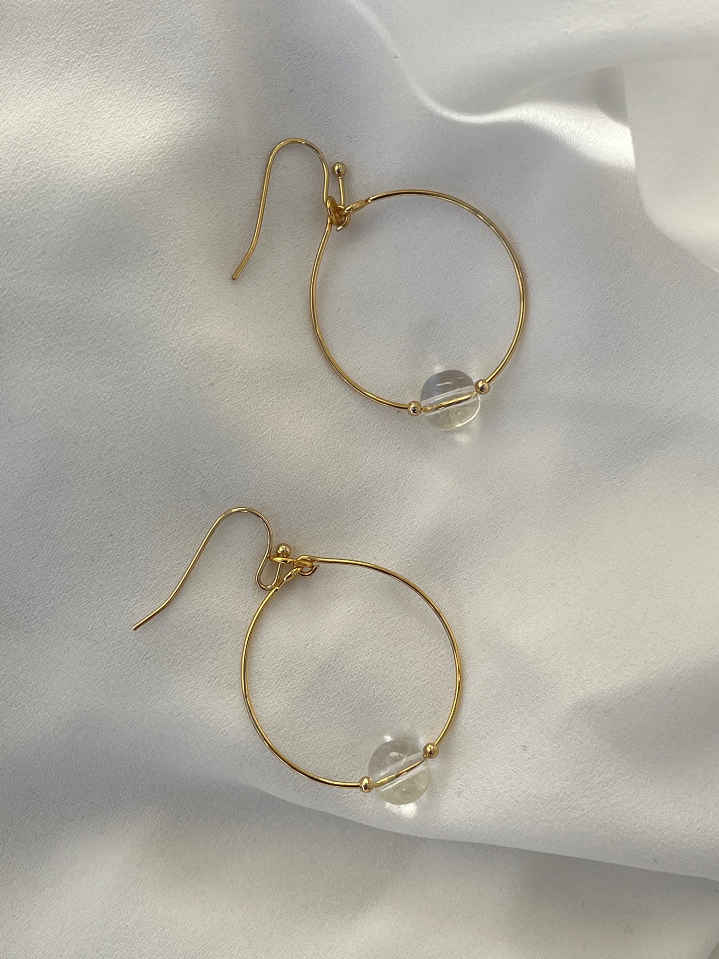 Crystal Ball Earrings