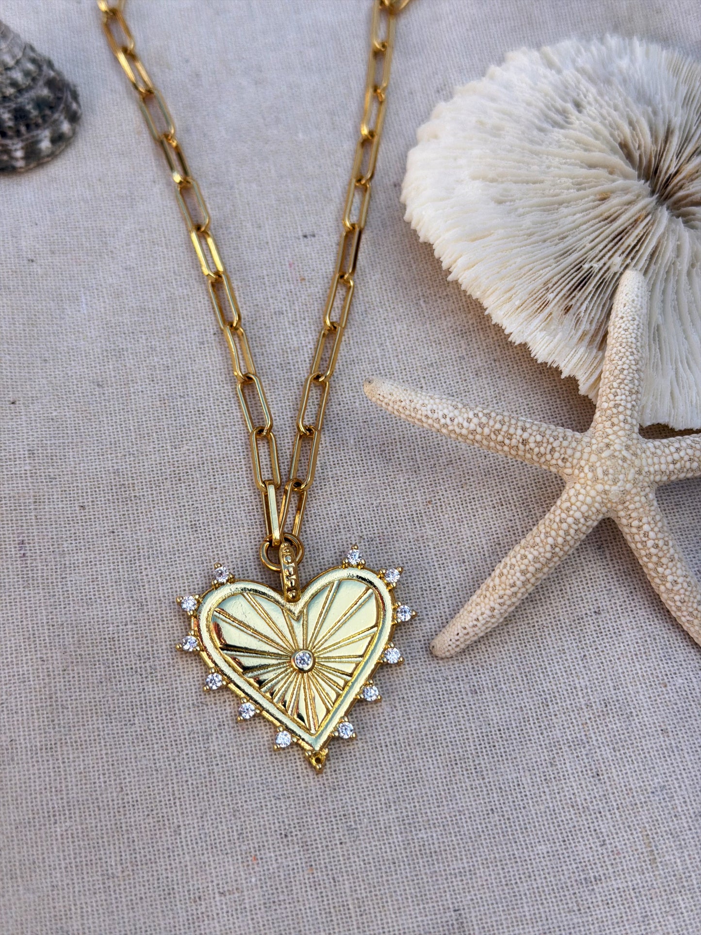 Sunbeam Heart - Long Chain