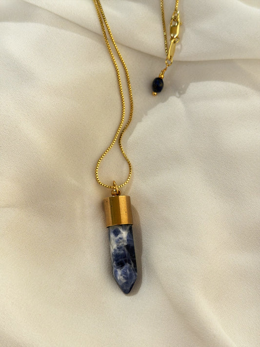 Gemstone Point Necklace