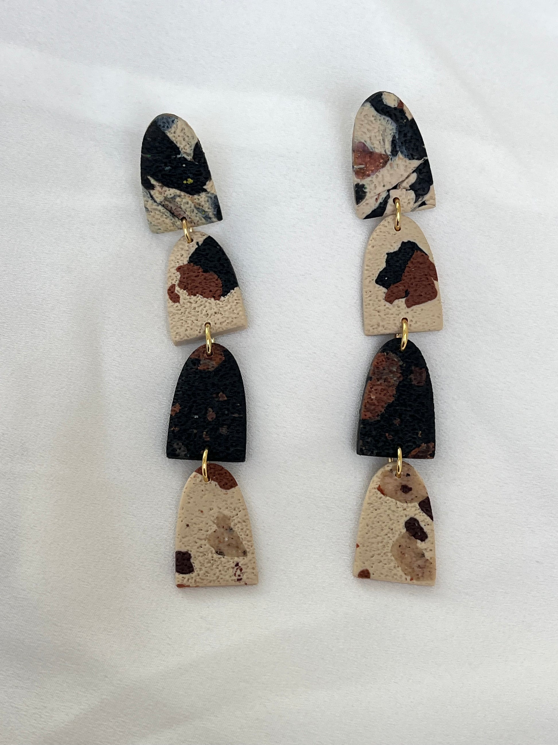 Leopard Print Earrings - Kybalion Jewellery