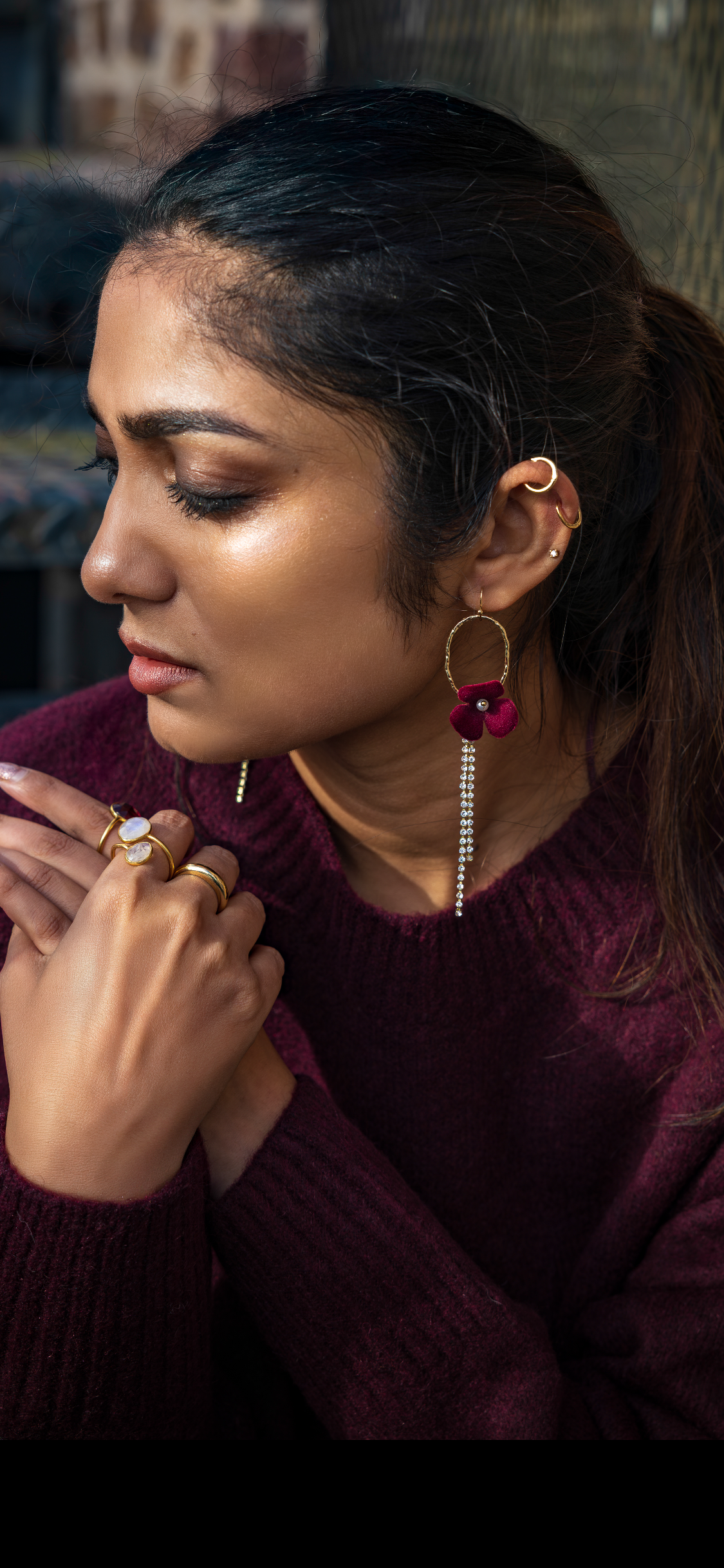 Scarlet Earrings - Kybalion Jewellery