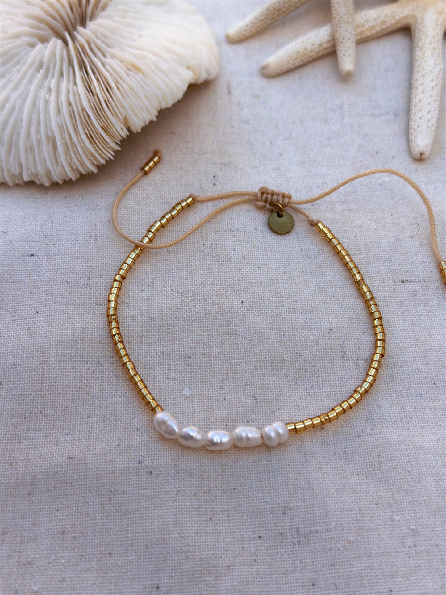 Pearl Seed bead Bracelet