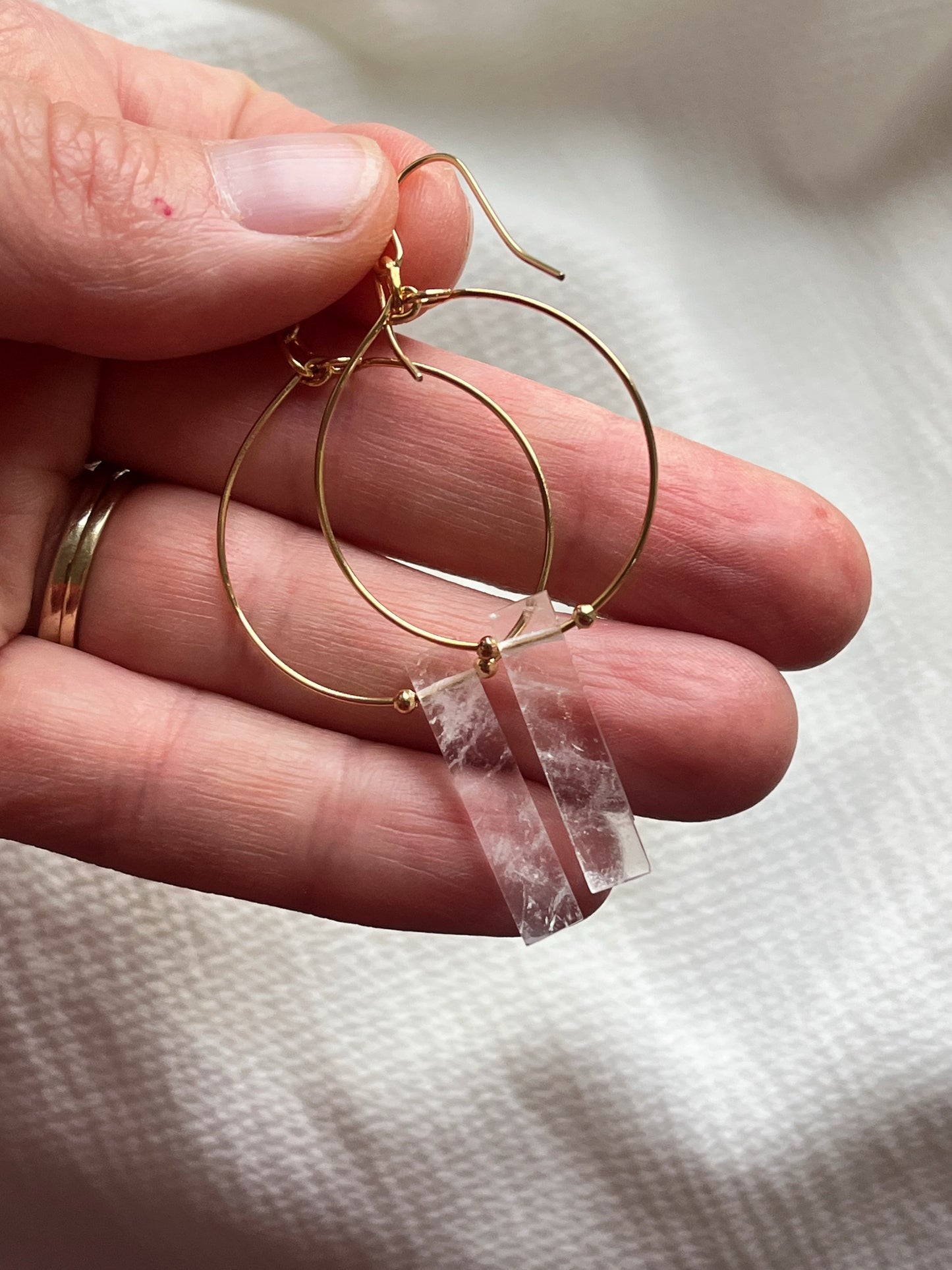 Clear Quartz drops