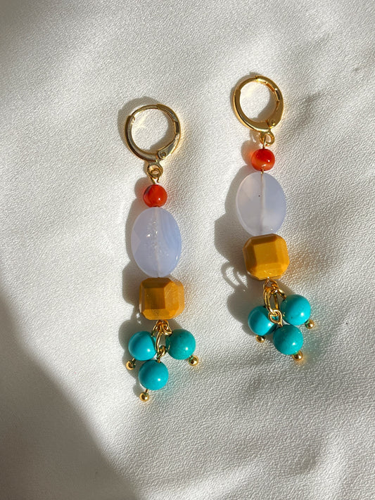 Polychroma earrings