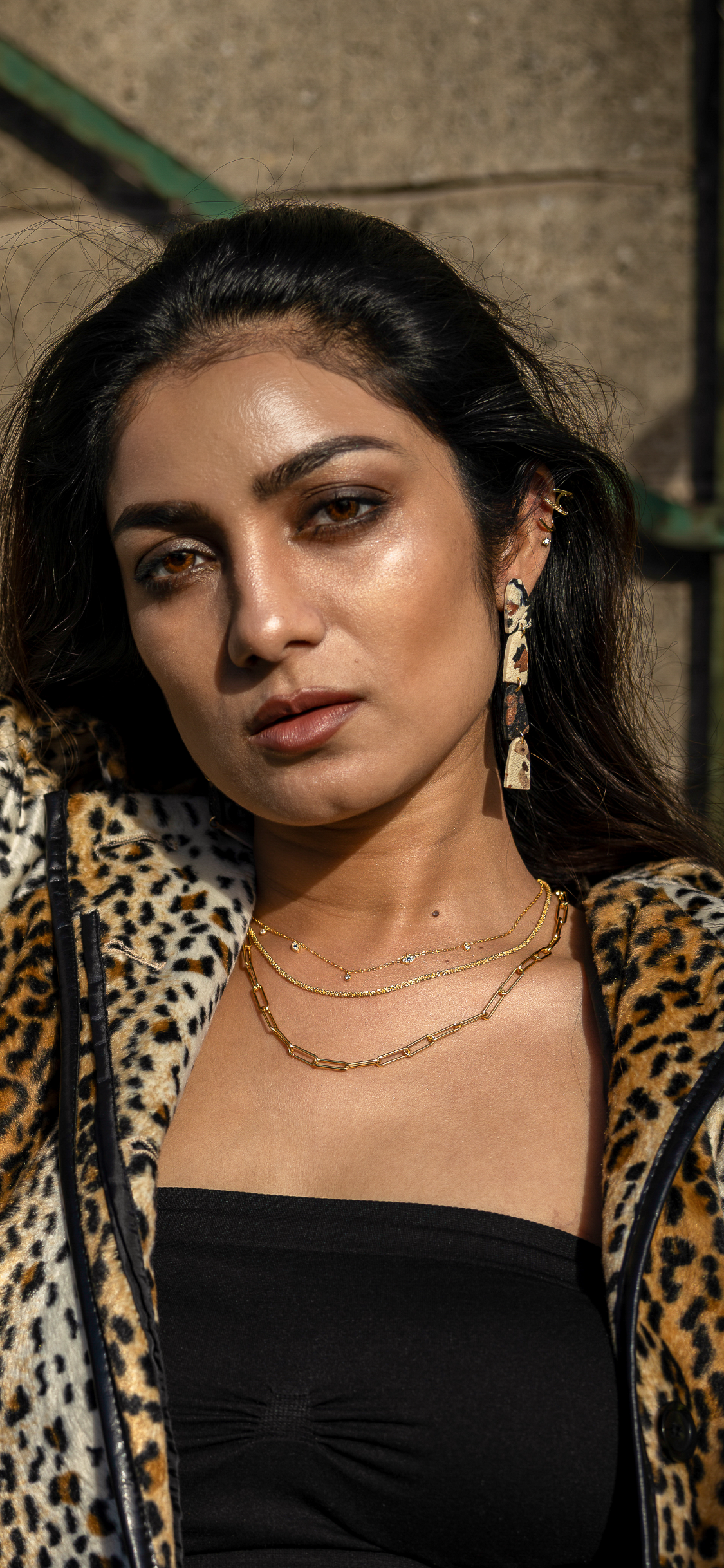 Leopard Print Earrings - Kybalion Jewellery