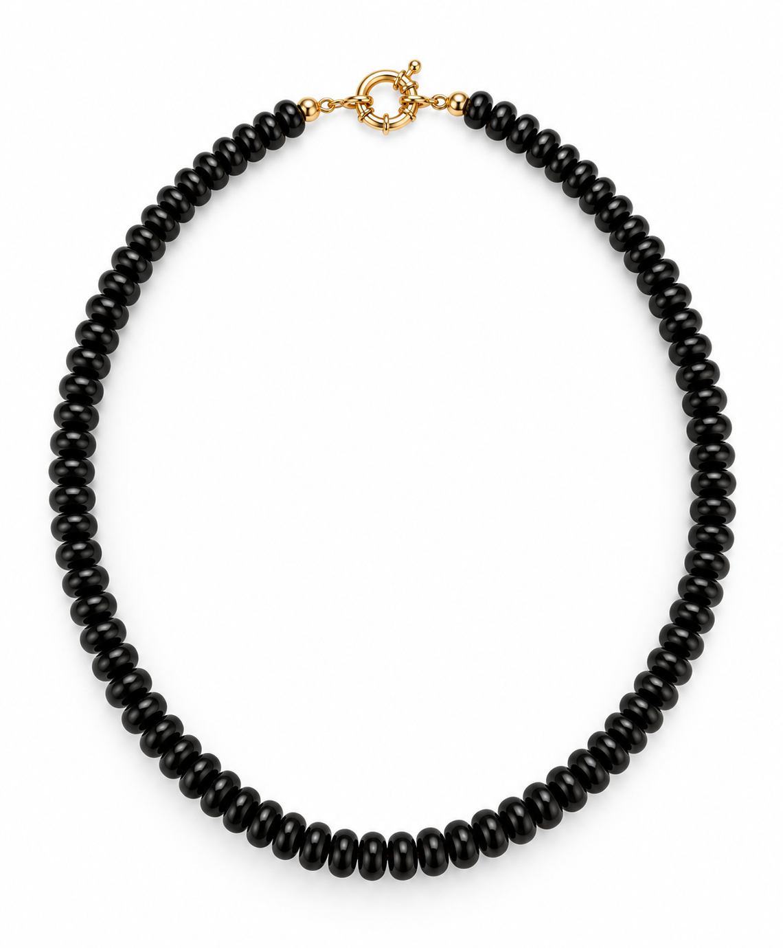 Black agate Necklace