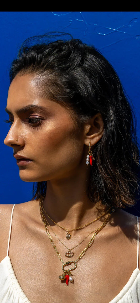 Chilli Hoops - Kybalion Jewellery