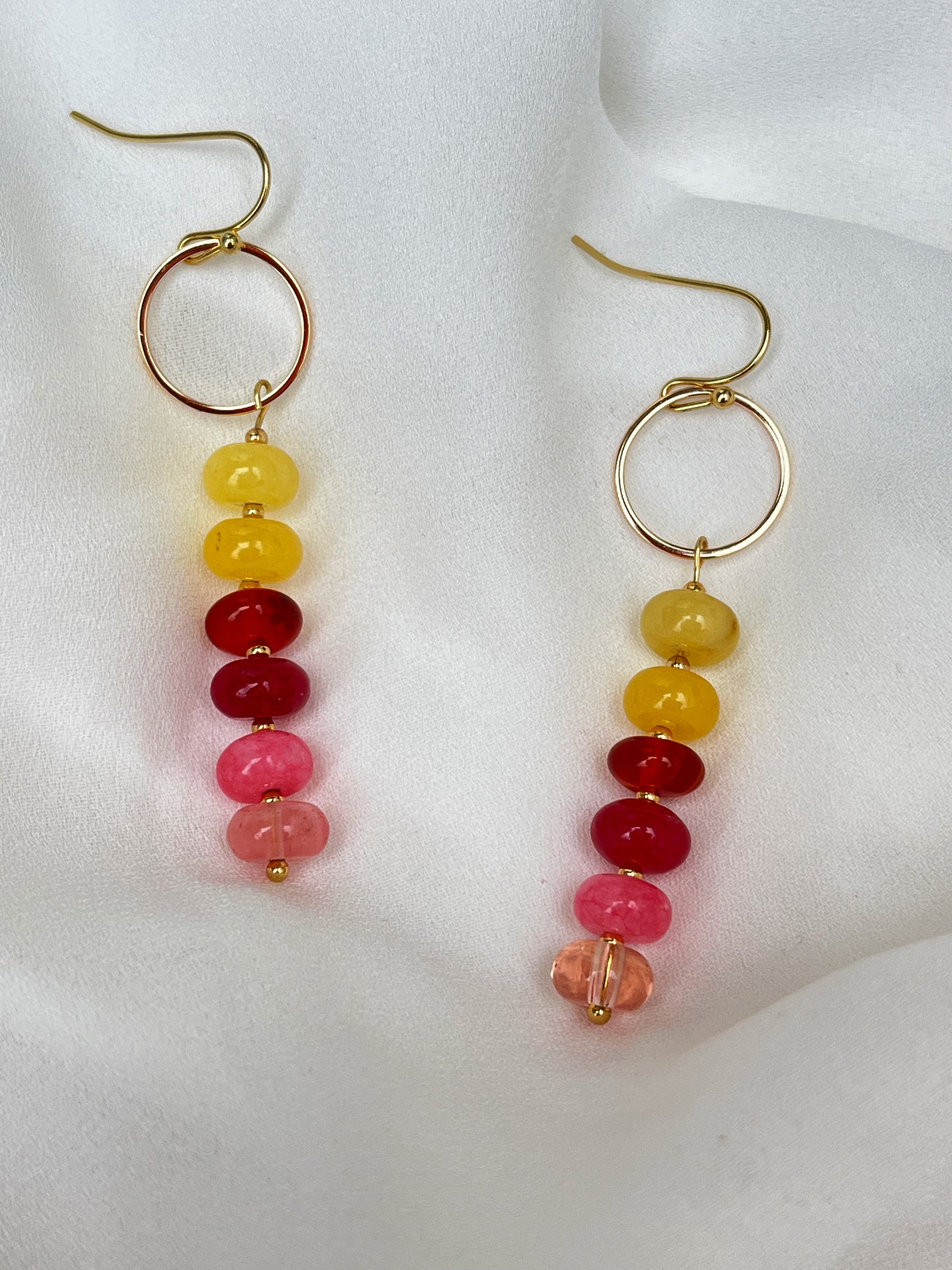 Jade Stone Earrings