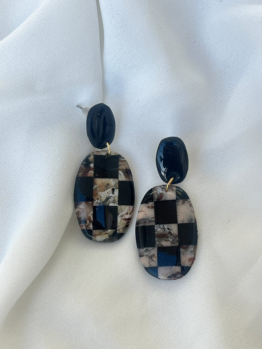 Checkmate Earrings
