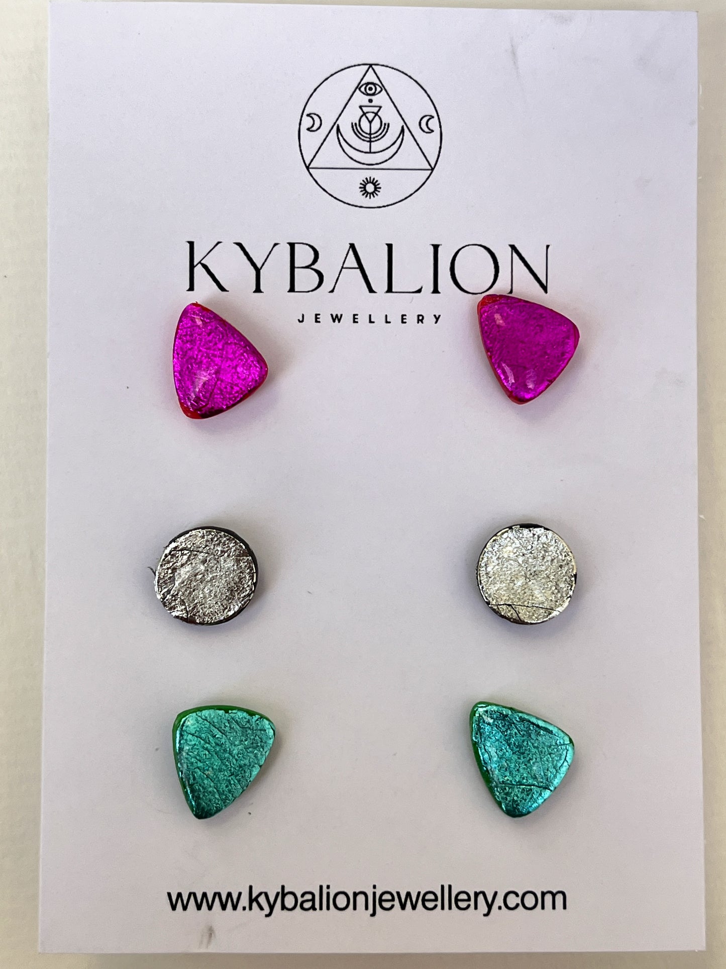 Stud Earrings -Pack of 3