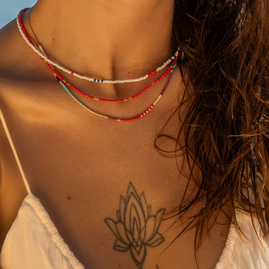 Beaded Layering necklace