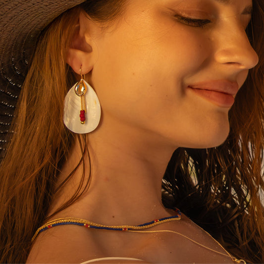 Cowrie Shell Earrings