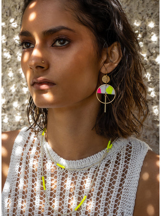 Sinead Neon Earrings