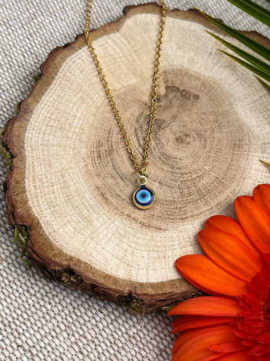 Blue Evil Eye Necklace - Kybalion Jewellery